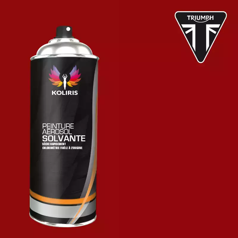 Bombe de peinture moto solvant Triumph Moto 400ml