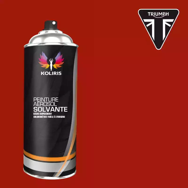 Bombe de peinture moto solvant Triumph Moto 400ml