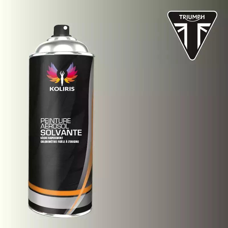 Bombe de peinture moto solvant Triumph Moto 400ml