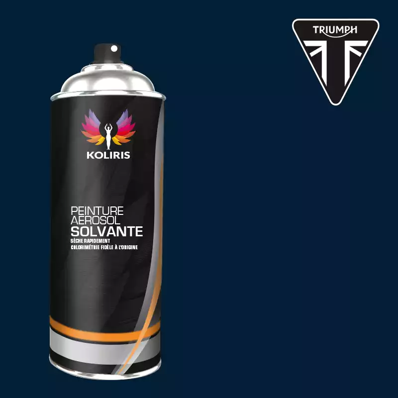 Bombe de peinture moto solvant Triumph Moto 400ml