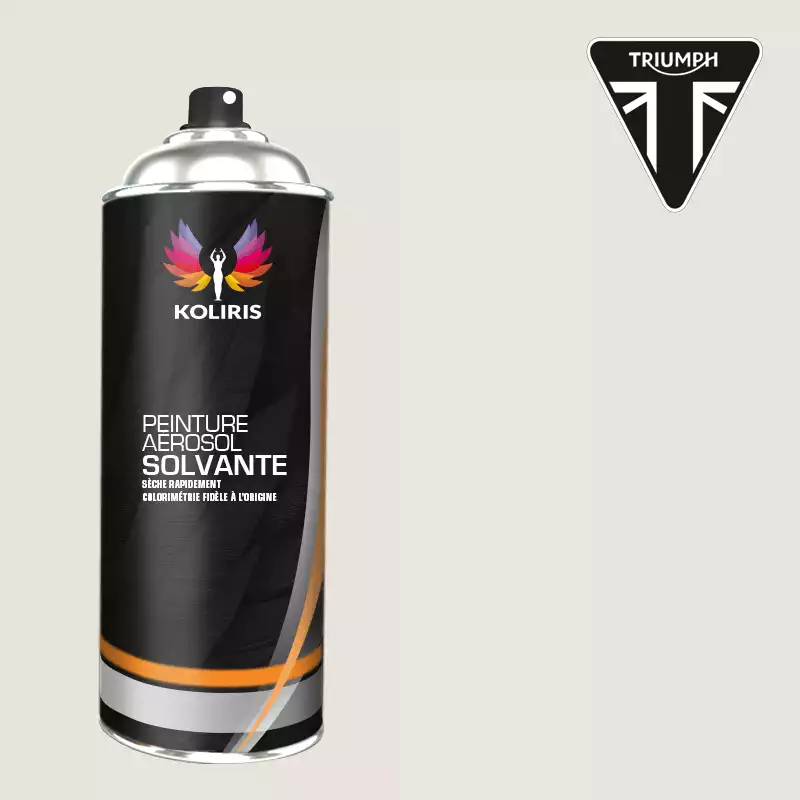 Bombe de peinture moto solvant Triumph Moto 400ml