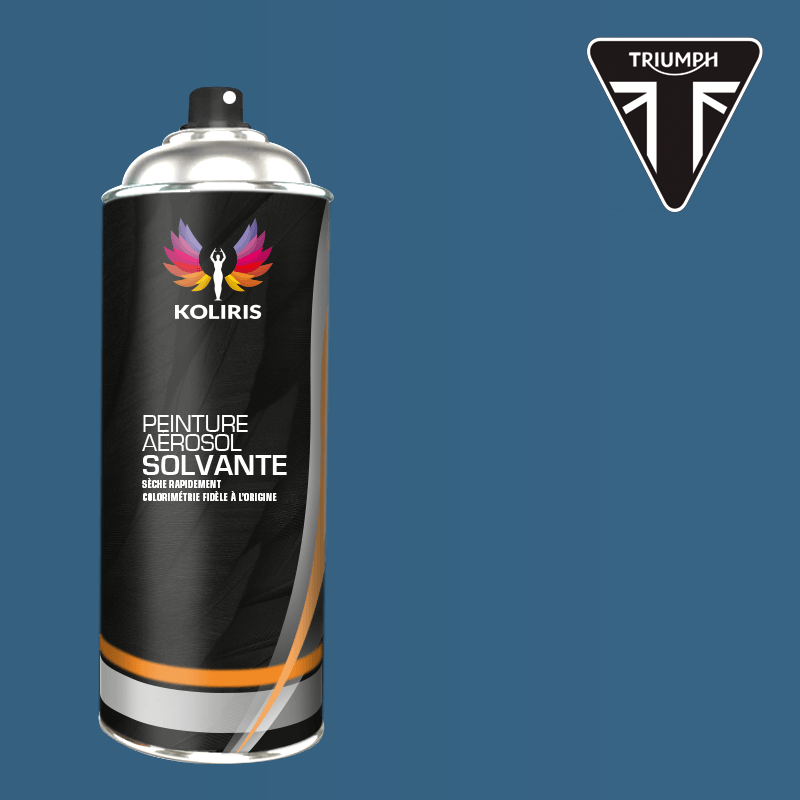 Bombe de peinture moto solvant Triumph Moto 400ml