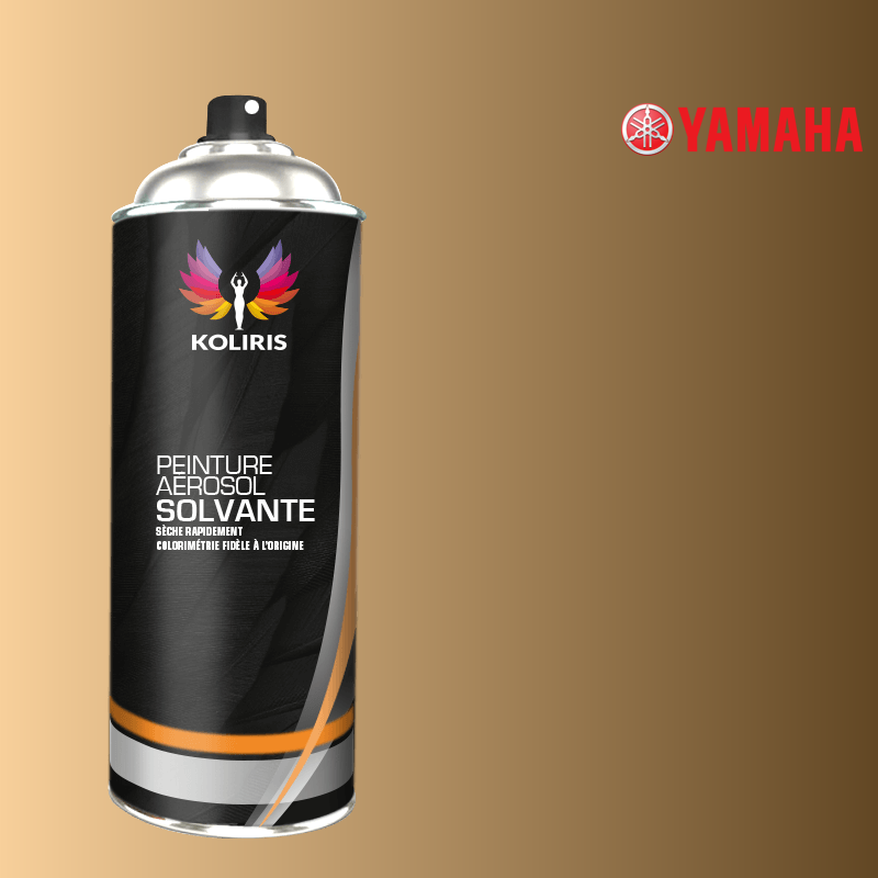 Bombe de peinture moto solvant Yamaha Moto 400ml