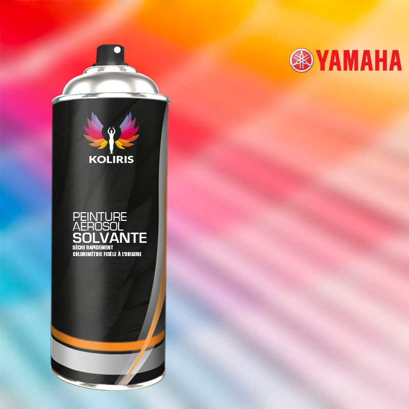 Bombe de peinture moto solvant Yamaha Moto 400ml