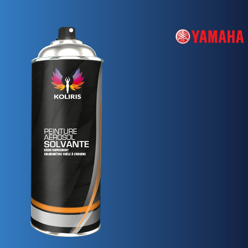 Bombe de peinture moto solvant Yamaha Moto 400ml