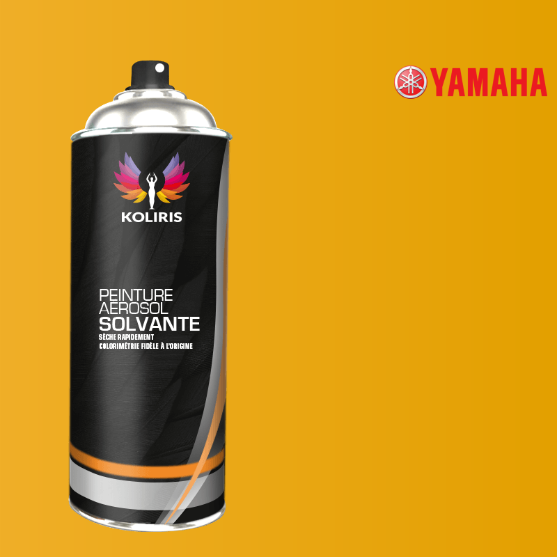 Bombe de peinture moto solvant Yamaha Moto 400ml