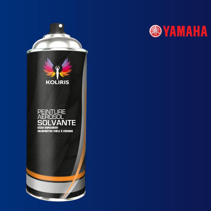 Bombe de peinture moto solvant Yamaha Moto 400ml