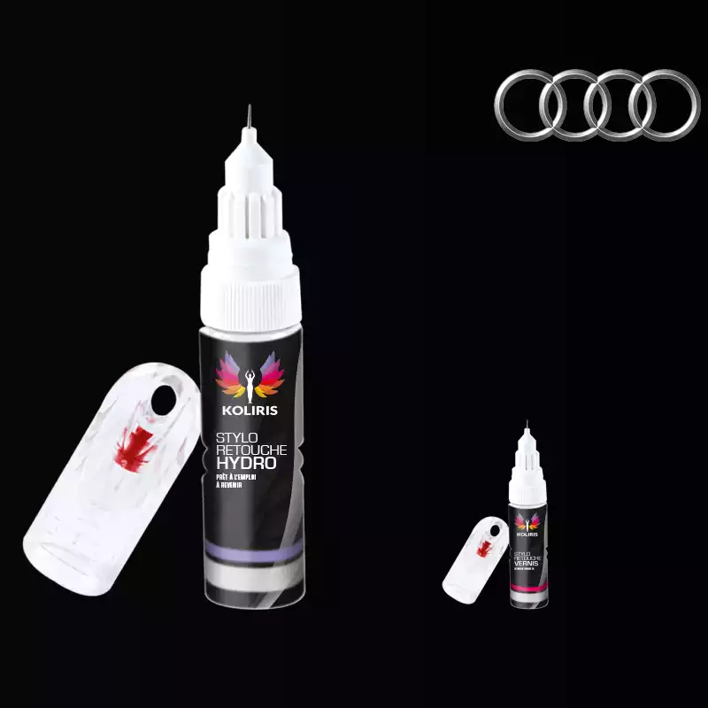 Pack 2 stylos de retouche voiture Audi 20ml