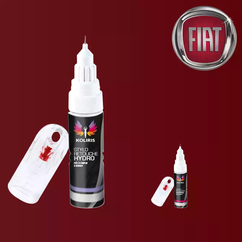 Pack 2 stylos de retouche voiture Fiat 20ml