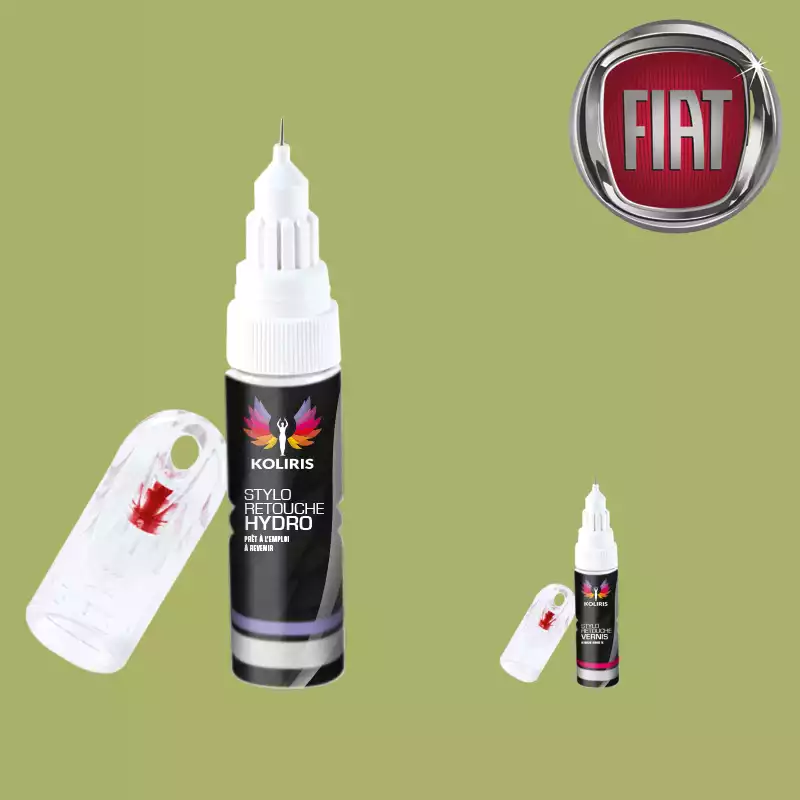 Pack 2 stylos de retouche voiture Fiat 20ml