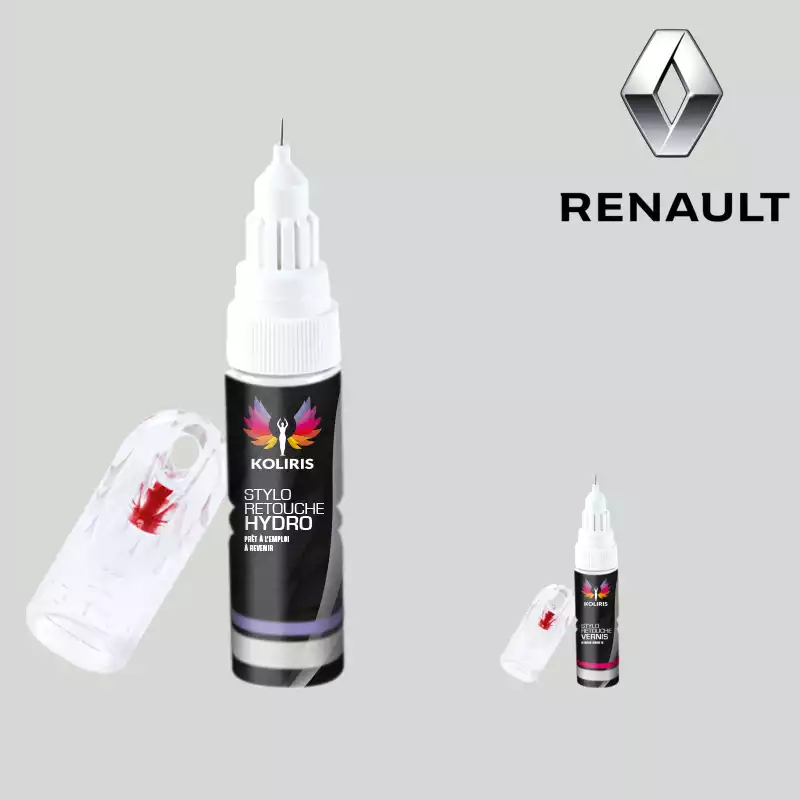 Pack 2 stylos de retouche voiture Renault 20ml
