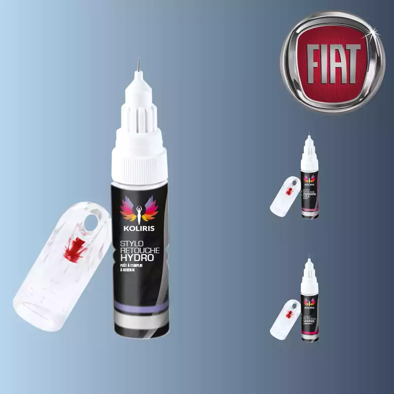 Pack 3 stylos de retouche voiture Fiat 20ml