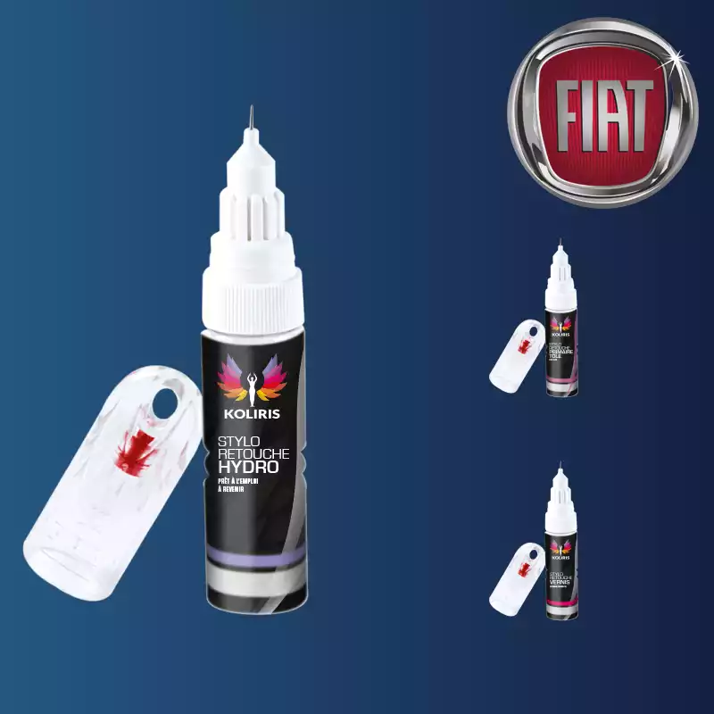Pack 3 stylos de retouche voiture Fiat 20ml