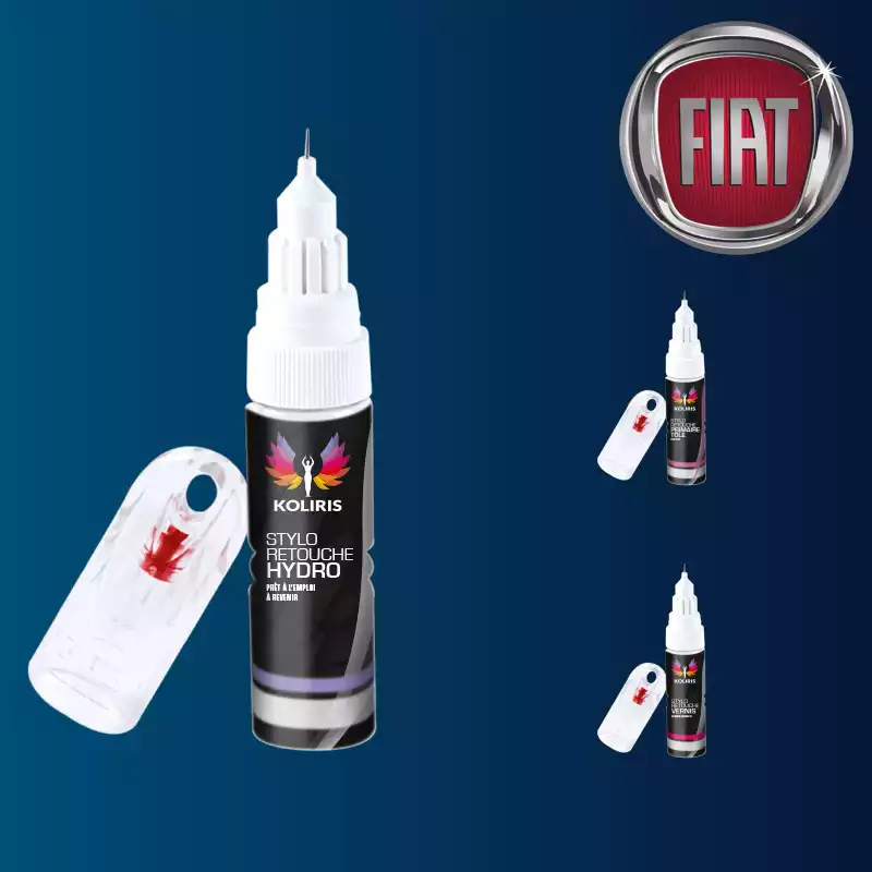 Pack 3 stylos de retouche voiture Fiat 20ml