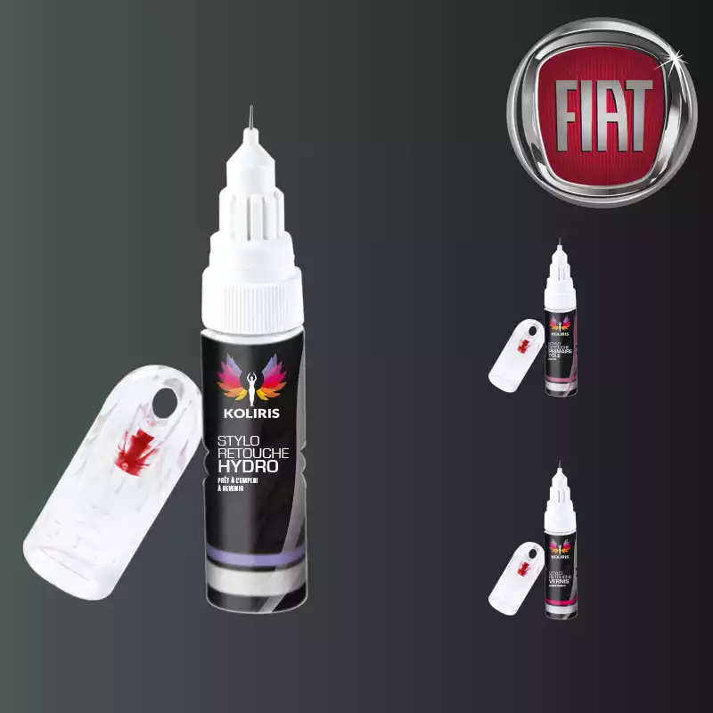 Pack 3 stylos de retouche voiture Fiat 20ml