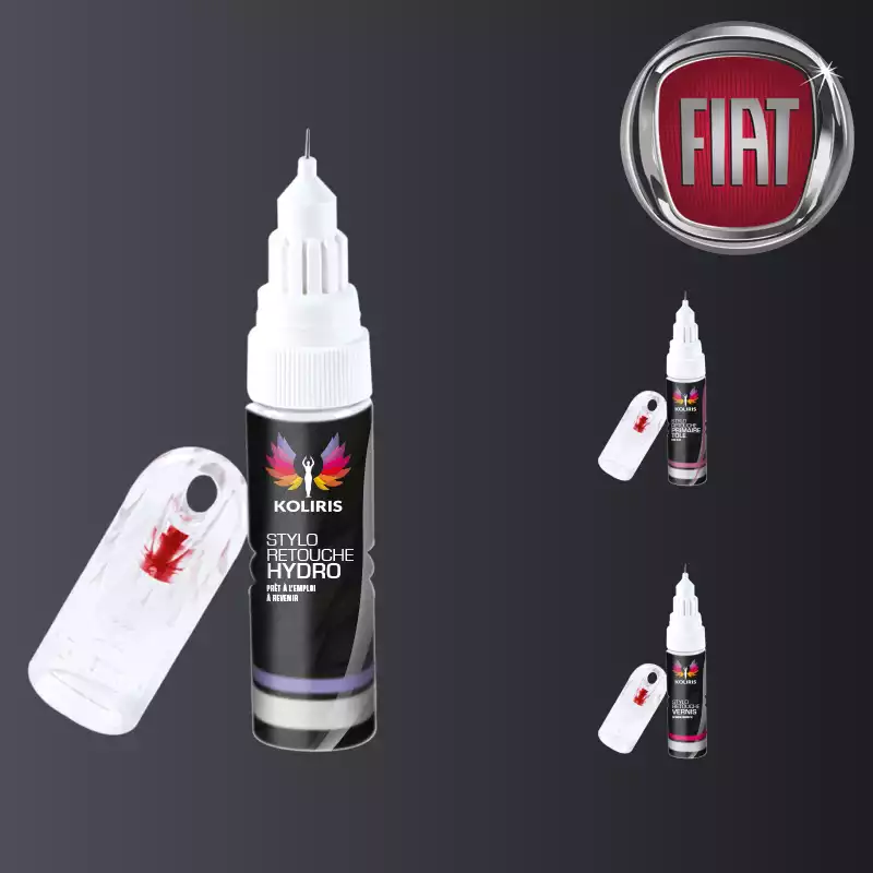 Pack 3 stylos de retouche voiture Fiat 20ml