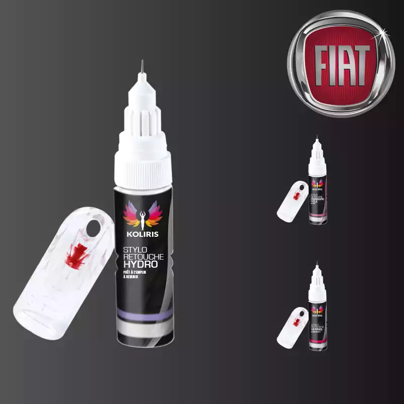 Pack 3 stylos de retouche voiture Fiat 20ml