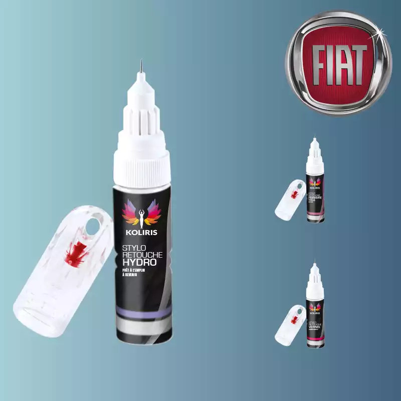 Pack 3 stylos de retouche voiture Fiat 20ml