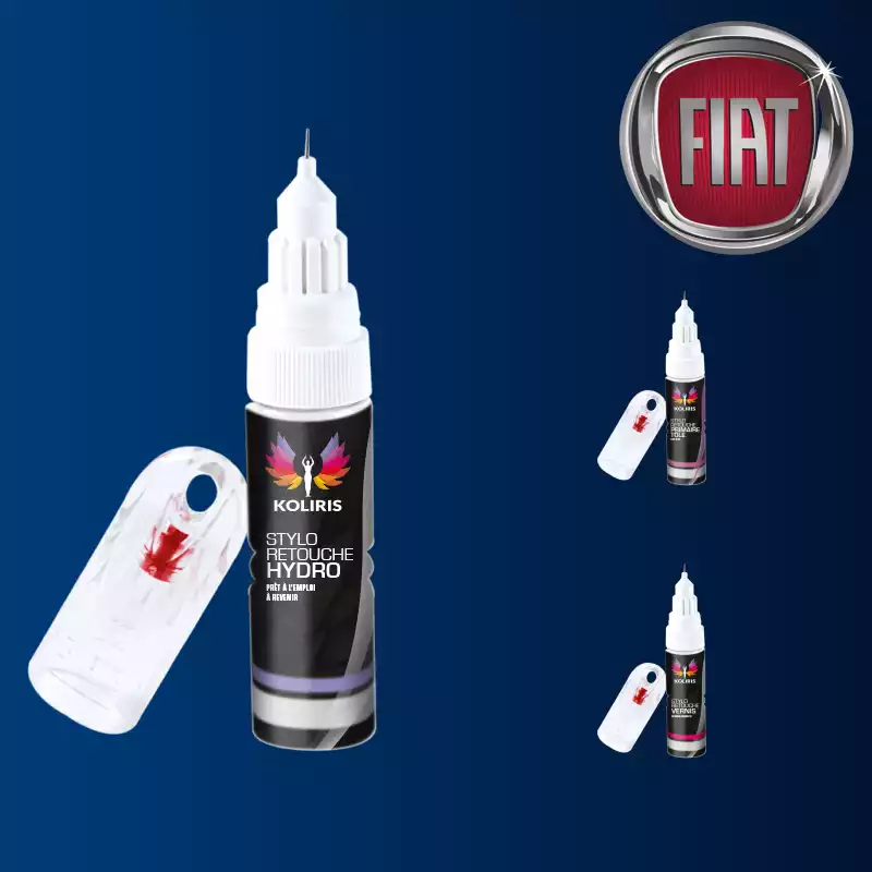 Pack 3 stylos de retouche voiture Fiat 20ml