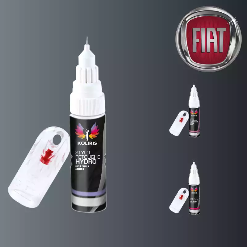 Pack 3 stylos de retouche voiture Fiat 20ml
