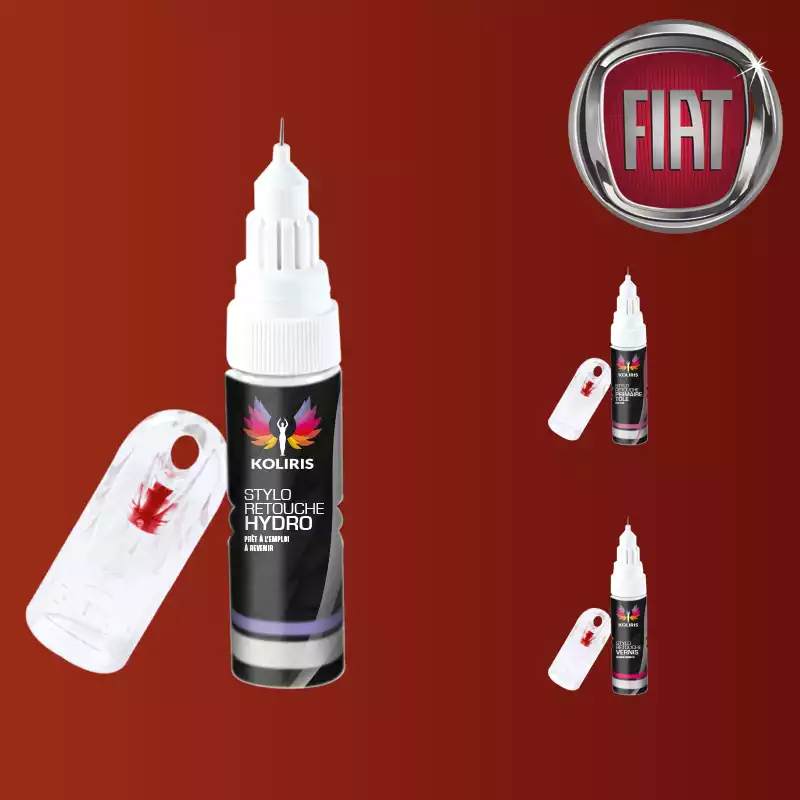 Pack 3 stylos de retouche voiture Fiat 20ml