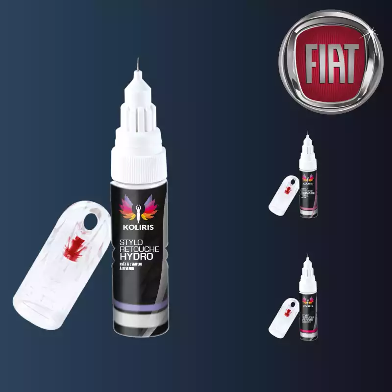 Pack 3 stylos de retouche voiture Fiat 20ml
