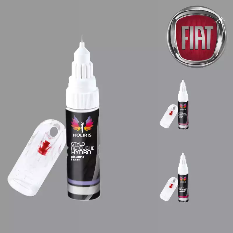 Pack 3 stylos de retouche voiture Fiat 20ml