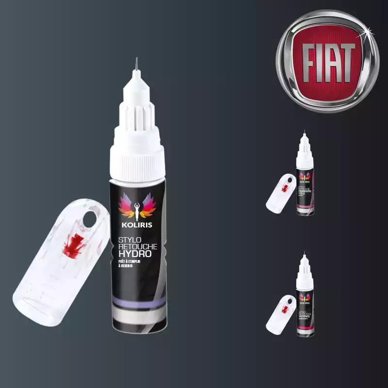 Pack 3 stylos de retouche voiture Fiat 20ml