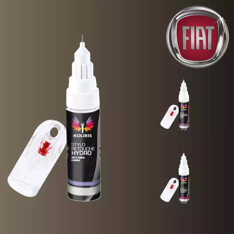 Pack 3 stylos de retouche voiture Fiat 20ml