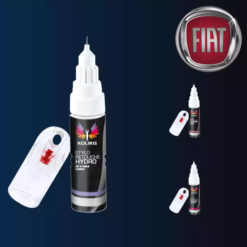 Pack 3 stylos de retouche voiture Fiat 20ml