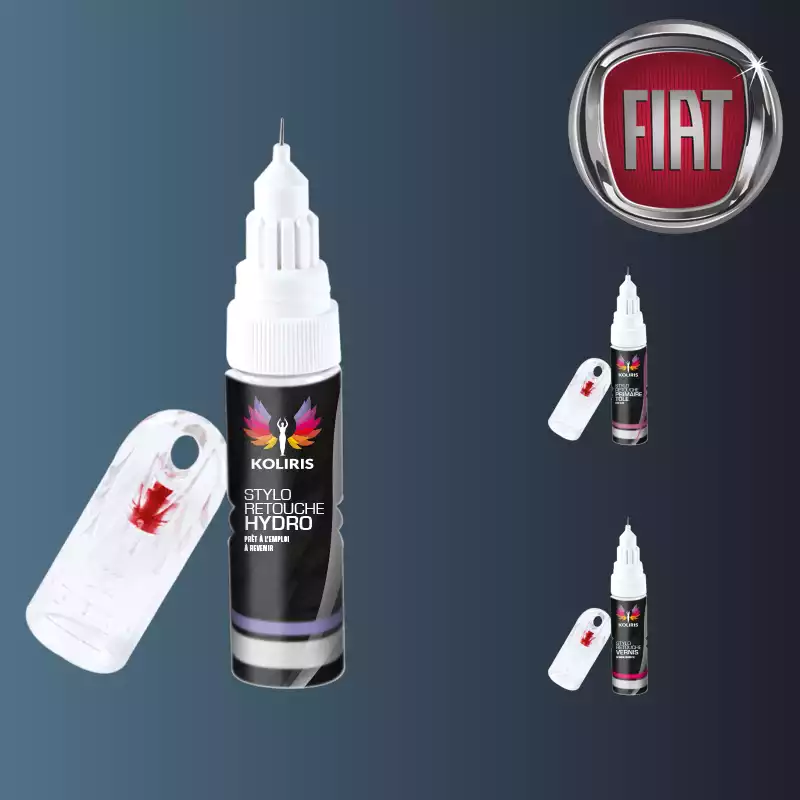 Pack 3 stylos de retouche voiture Fiat 20ml