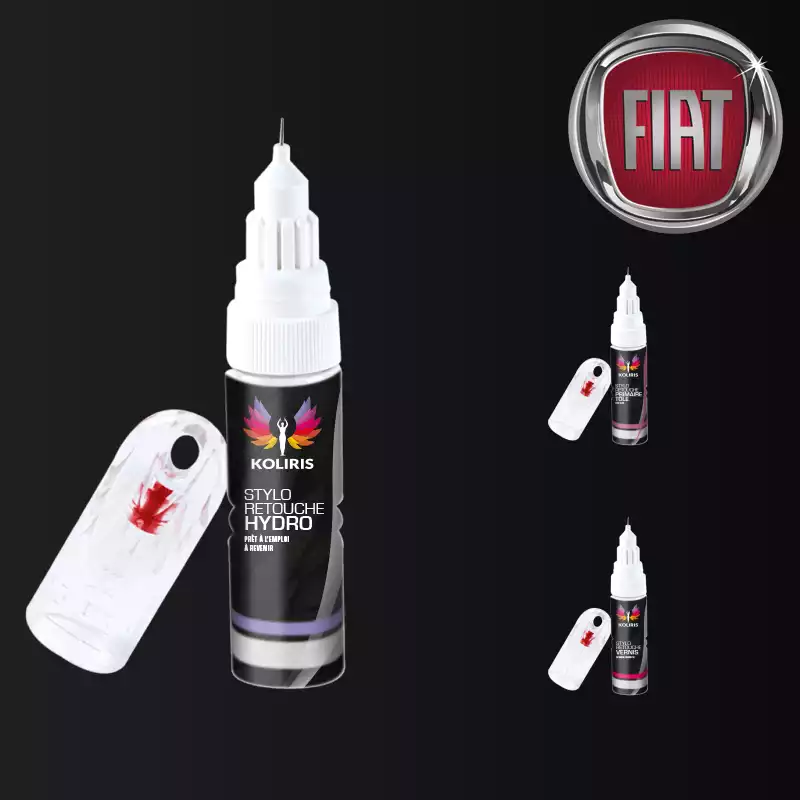 Pack 3 stylos de retouche voiture Fiat 20ml