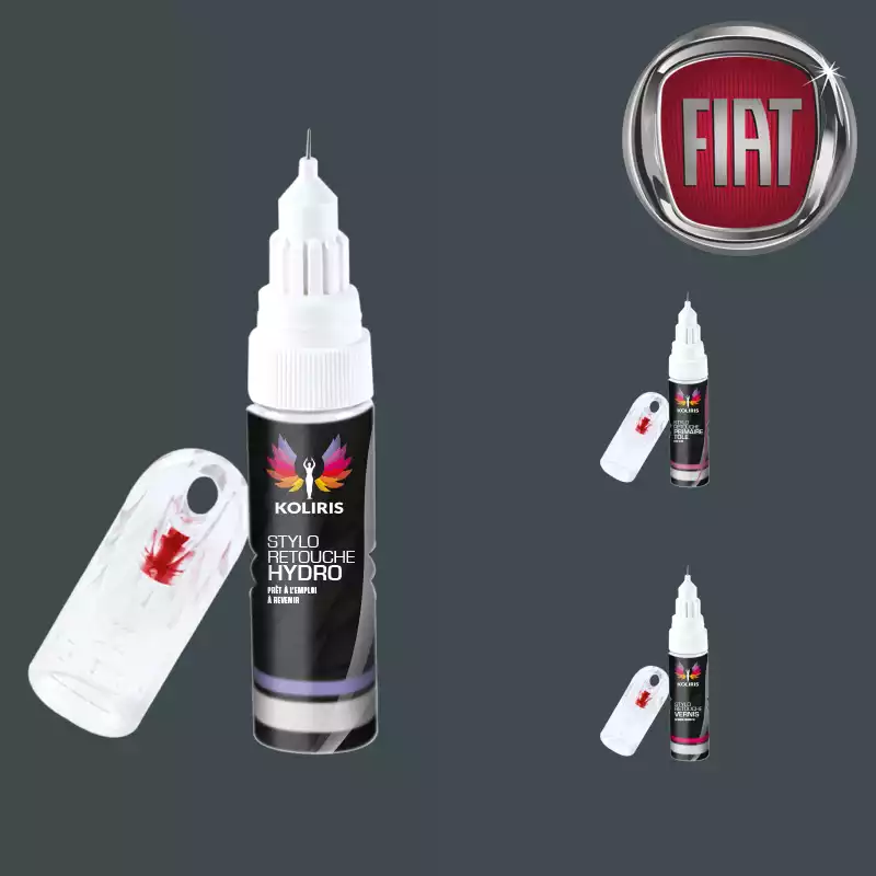 Pack 3 stylos de retouche voiture Fiat 20ml
