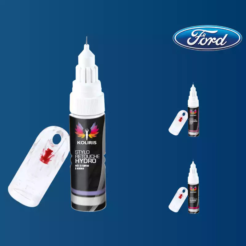 Pack 3 stylos de retouche voiture Ford 20ml