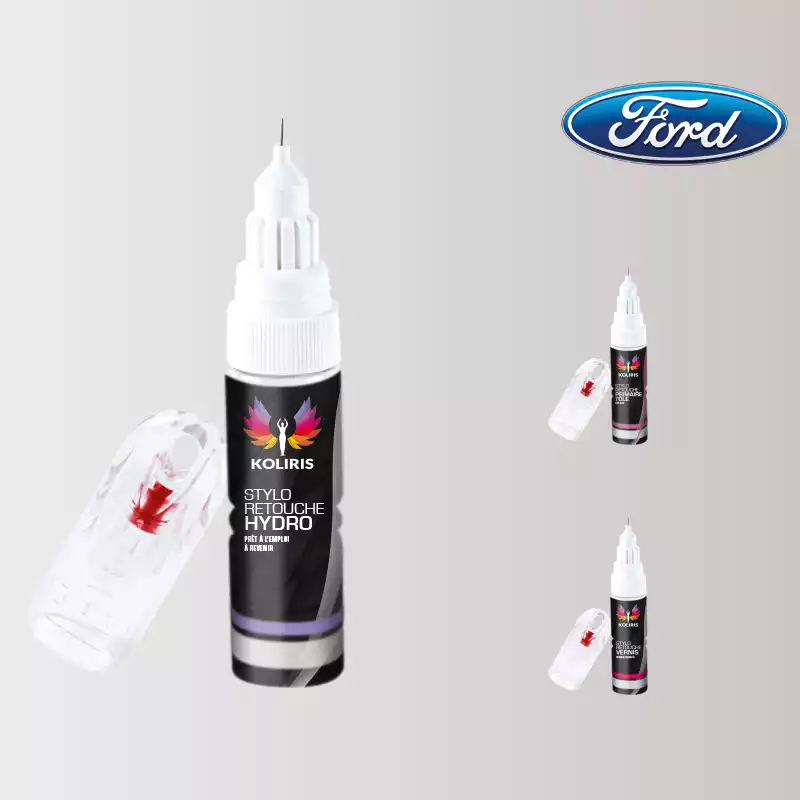 Pack 3 stylos de retouche voiture Ford 20ml