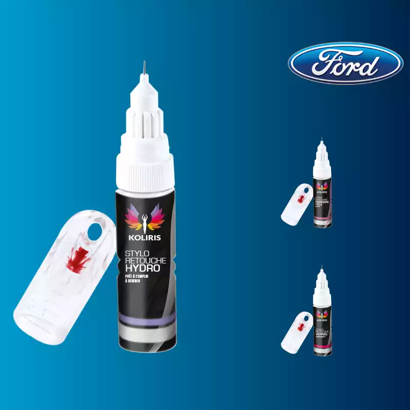 Pack 3 stylos de retouche voiture Ford 20ml