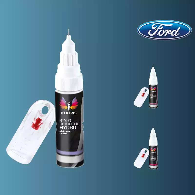 Pack 3 stylos de retouche voiture Ford 20ml