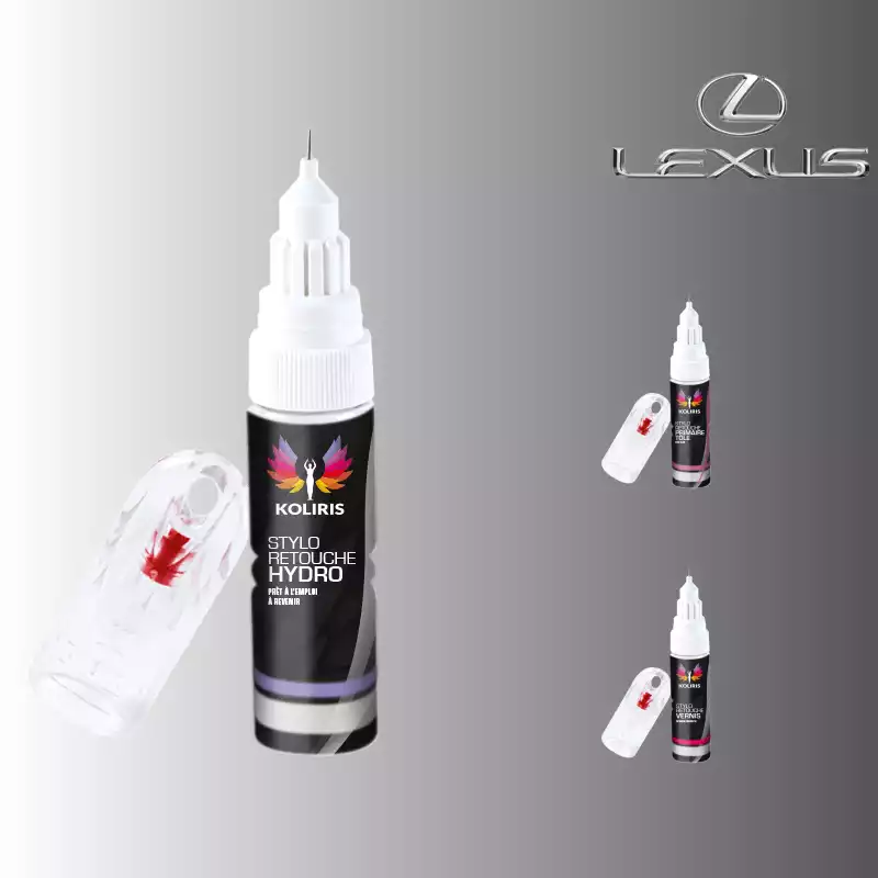 Pack 3 stylos de retouche voiture Lexus 20ml