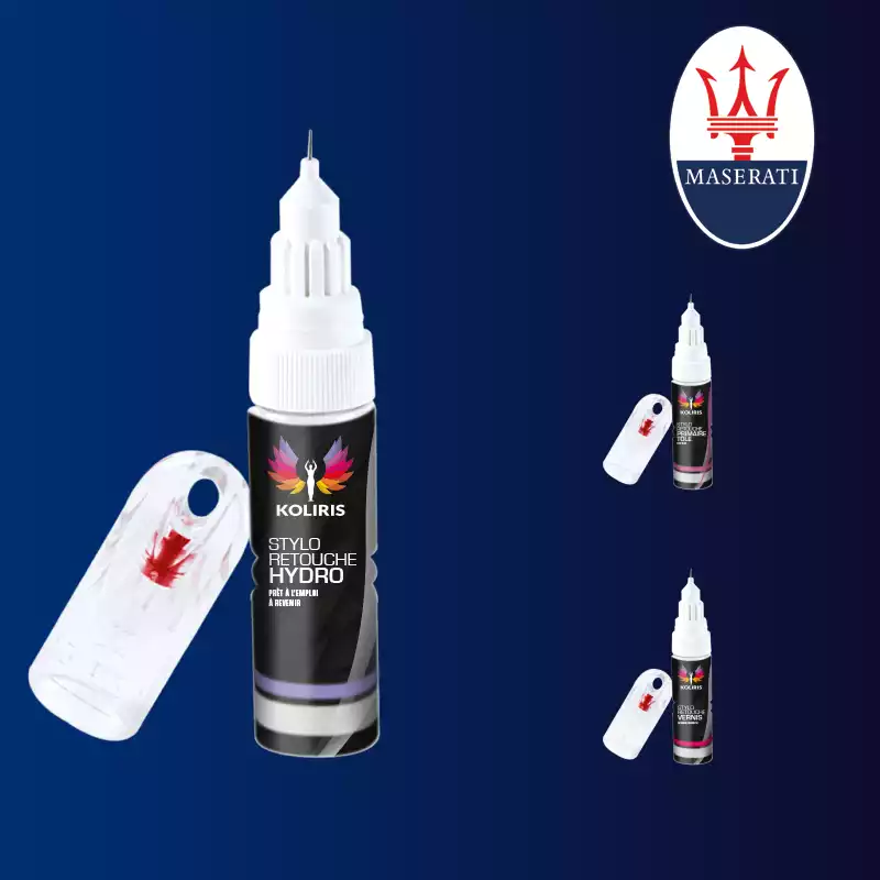 Pack 3 stylos de retouche voiture Maserati 20ml