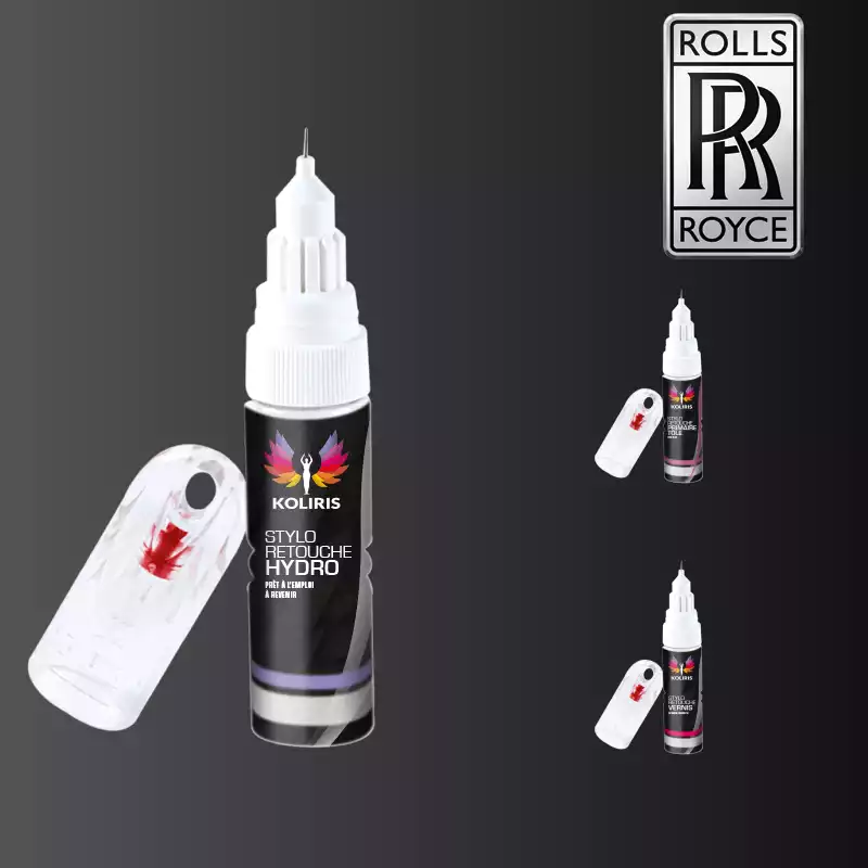 Pack 3 stylos de retouche voiture Rolls Royce 20ml