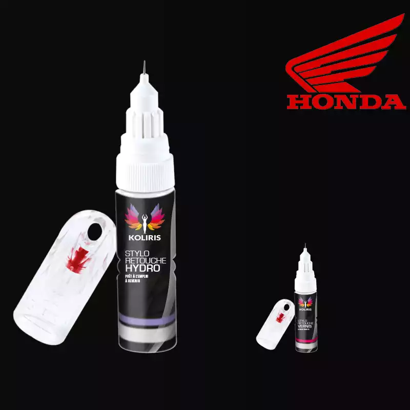 Pack 2 stylos de retouche moto Honda Moto 20ml