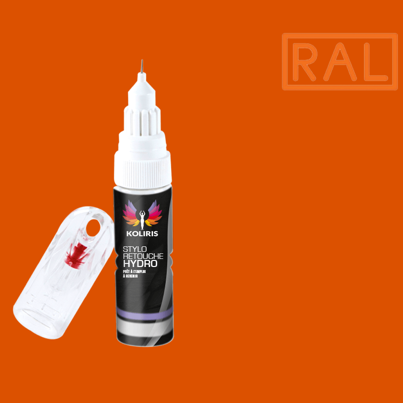 Pack 2 stylos de retouche industrie Ral 20ml