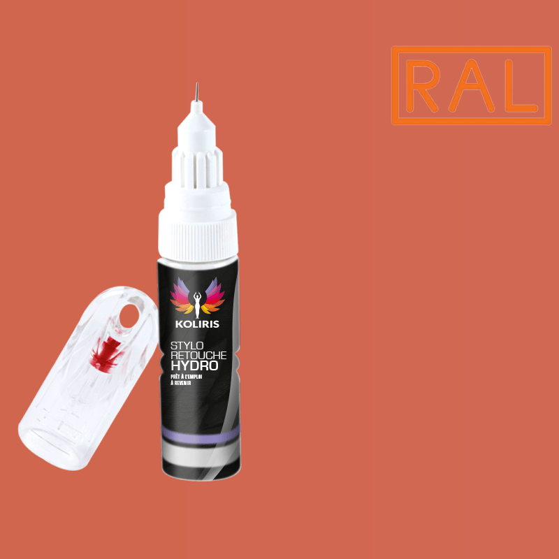 Pack 2 stylos de retouche industrie Ral 20ml