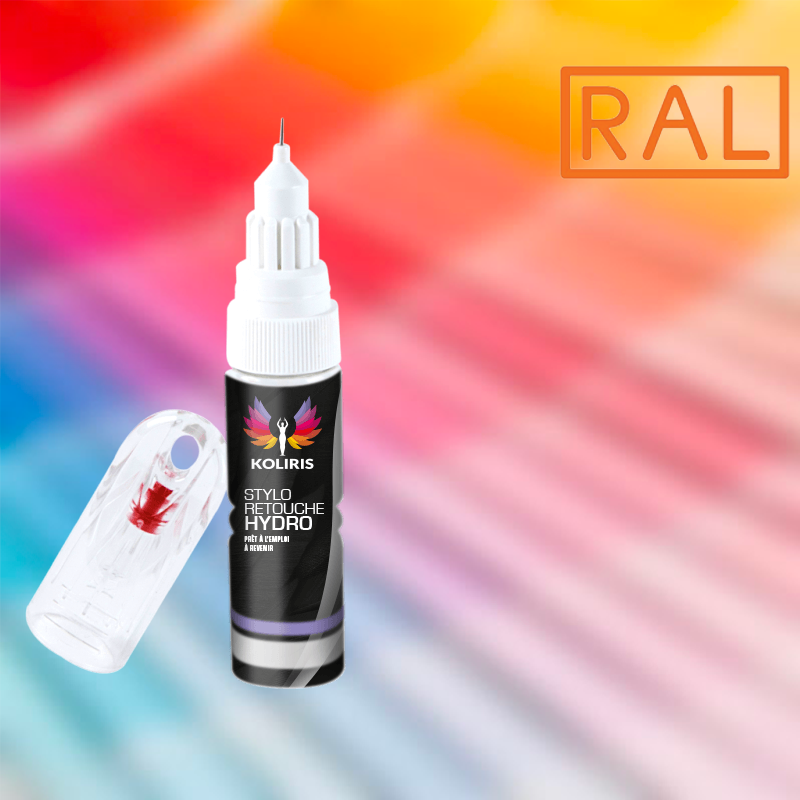 Pack 2 stylos de retouche industrie Ral 20ml