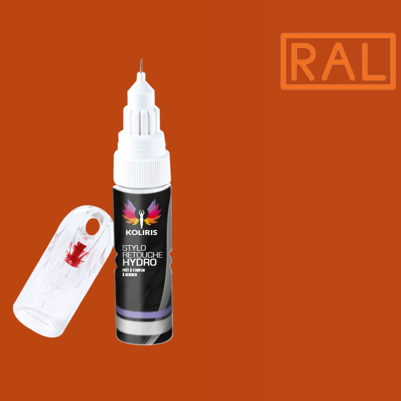 Pack 2 stylos de retouche industrie Ral 20ml