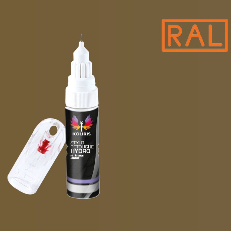 Pack 2 stylos de retouche industrie Ral 20ml
