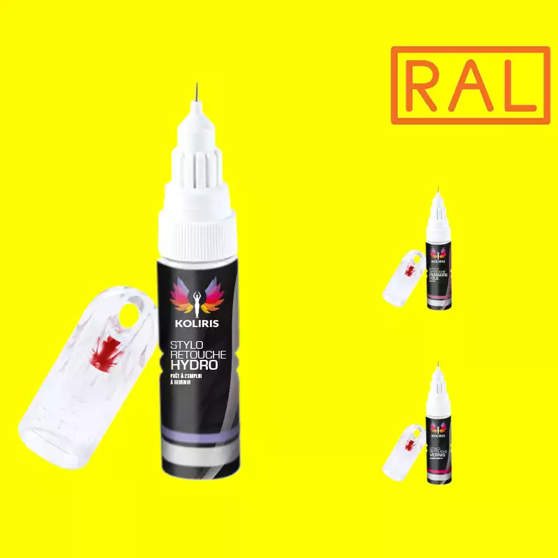 Pack 3 stylos de retouche industrie Ral 20ml