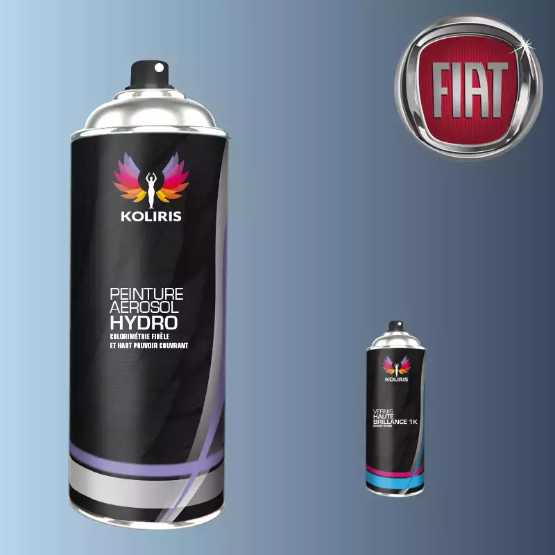Pack 2 aérosols peinture voiture hydro Fiat 400ml
