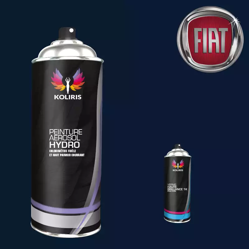 Pack 2 aérosols peinture voiture hydro Fiat 400ml