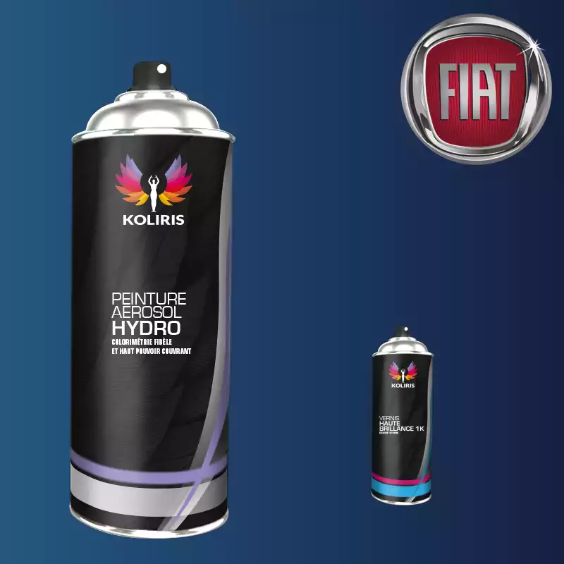 Pack 2 aérosols peinture voiture hydro Fiat 400ml